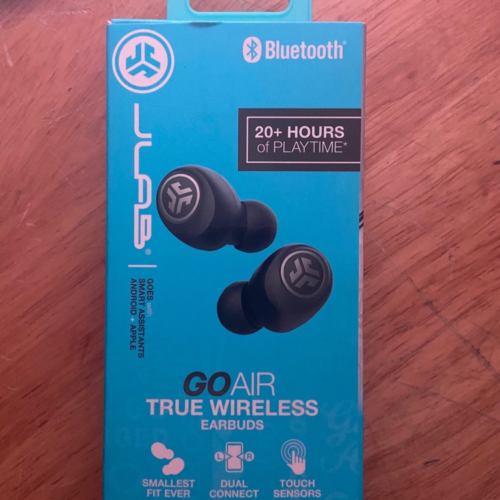 JLAB GOAIR WIRELESS EARBUDS-new NEVER used
